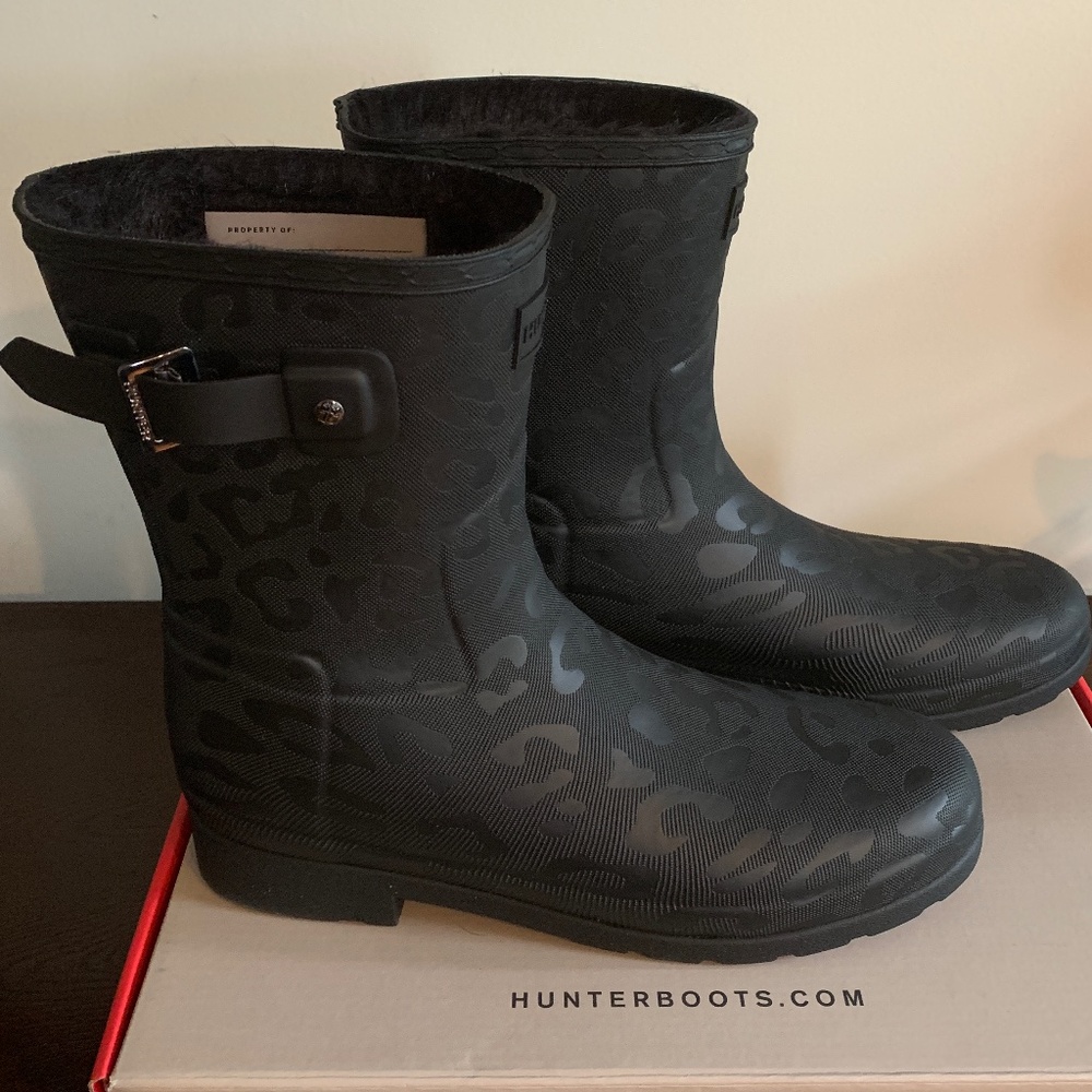 Hunter rain boots (short)